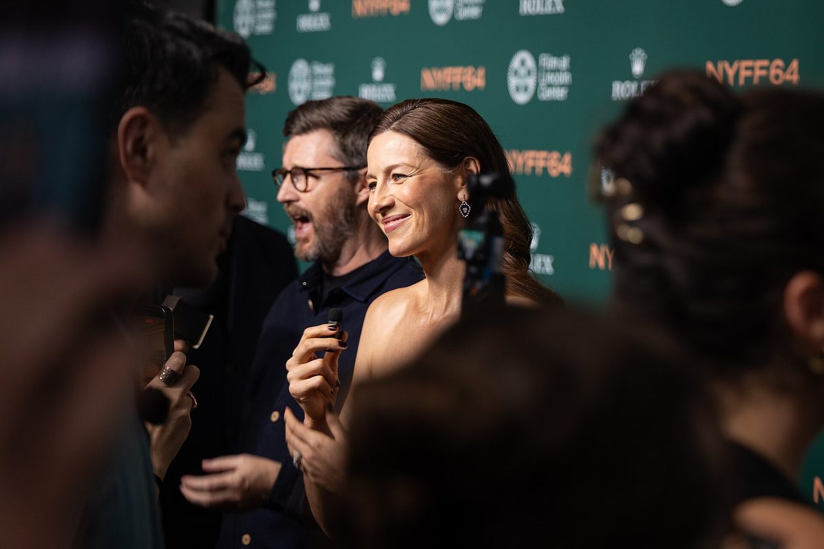 Caitríona Balfe at the 2026 New York Film Festival (file photo, not the Sense and Sensibility premiere look)