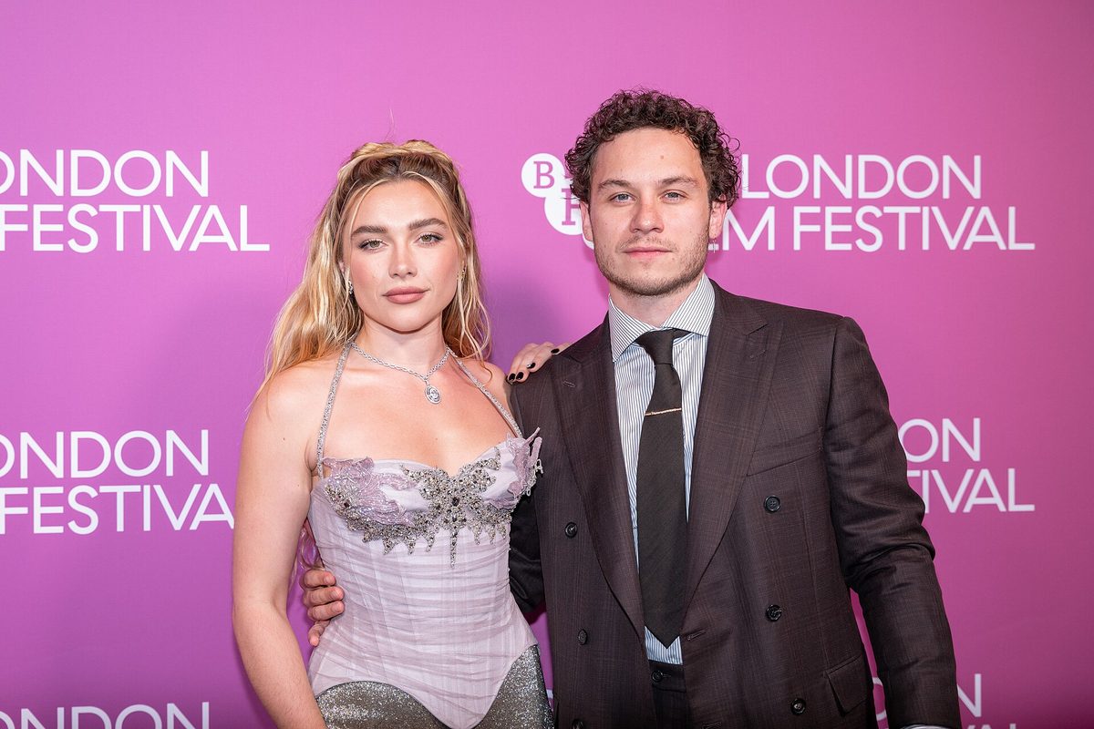 Florence Pugh at the BFI London Film Festival on October 9, 2026